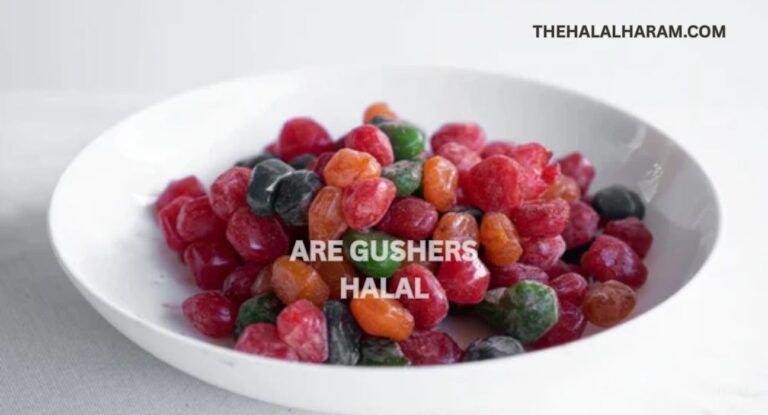 are gushers halal