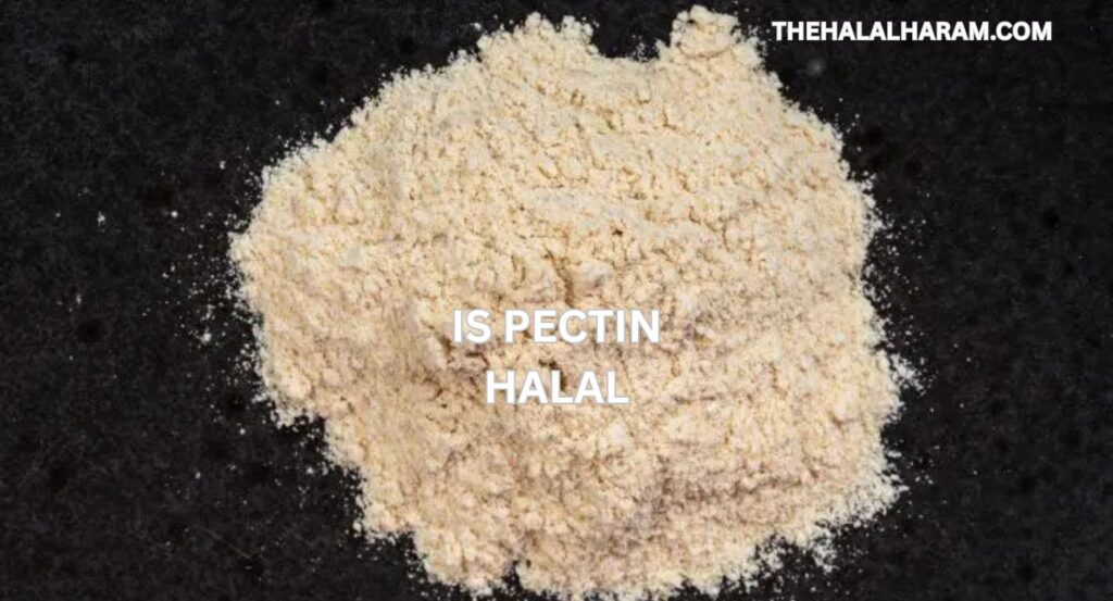 is pectin halal