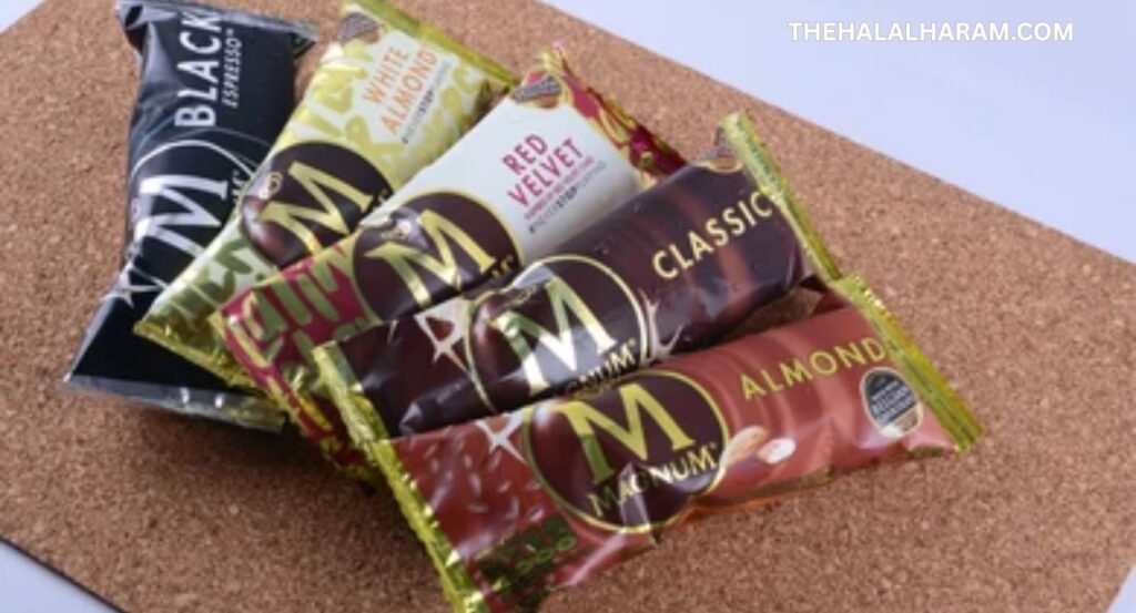 is magnum ice cream halal