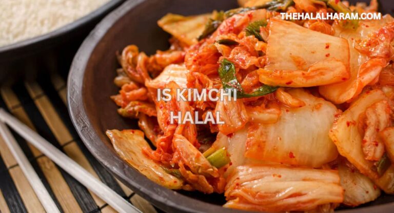 is kimchi halal