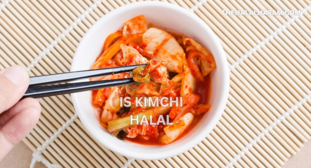 is kimchi halal