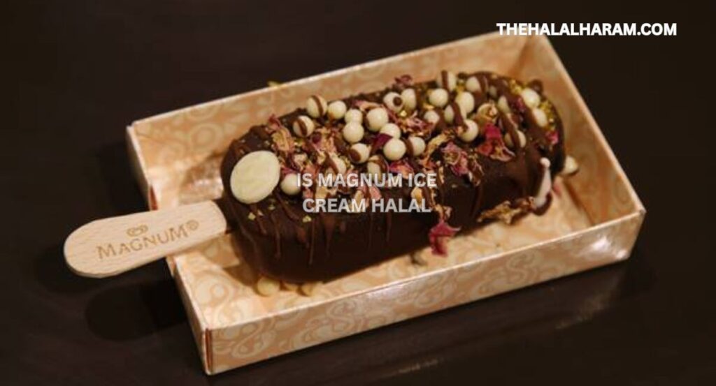 is magnum ice cream halal