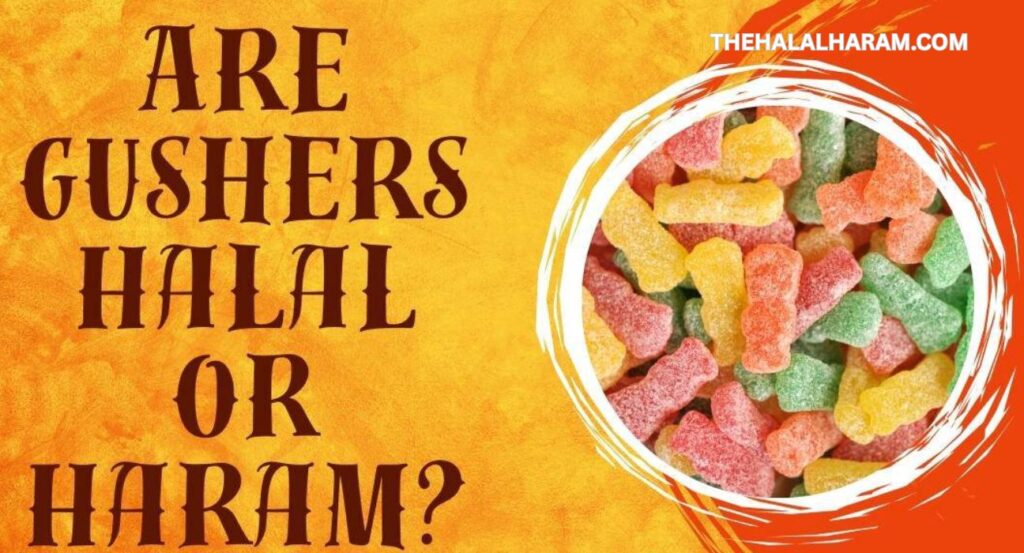 are gushers halal
