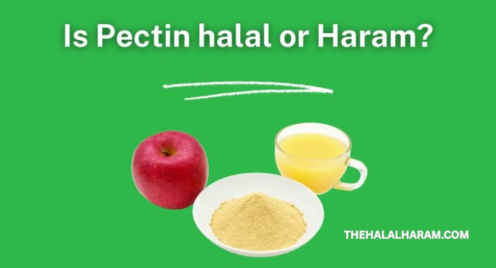 is pectin halal